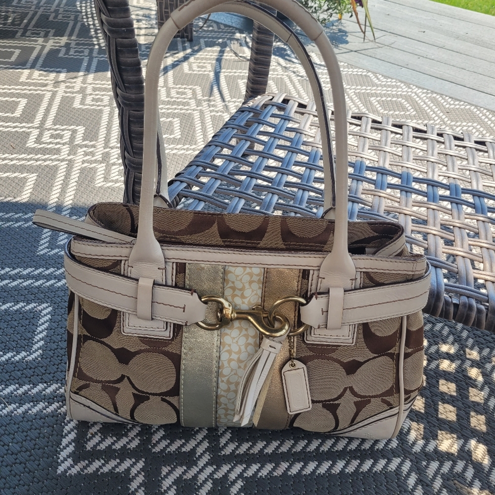 Coach Hampton Handbag 10544